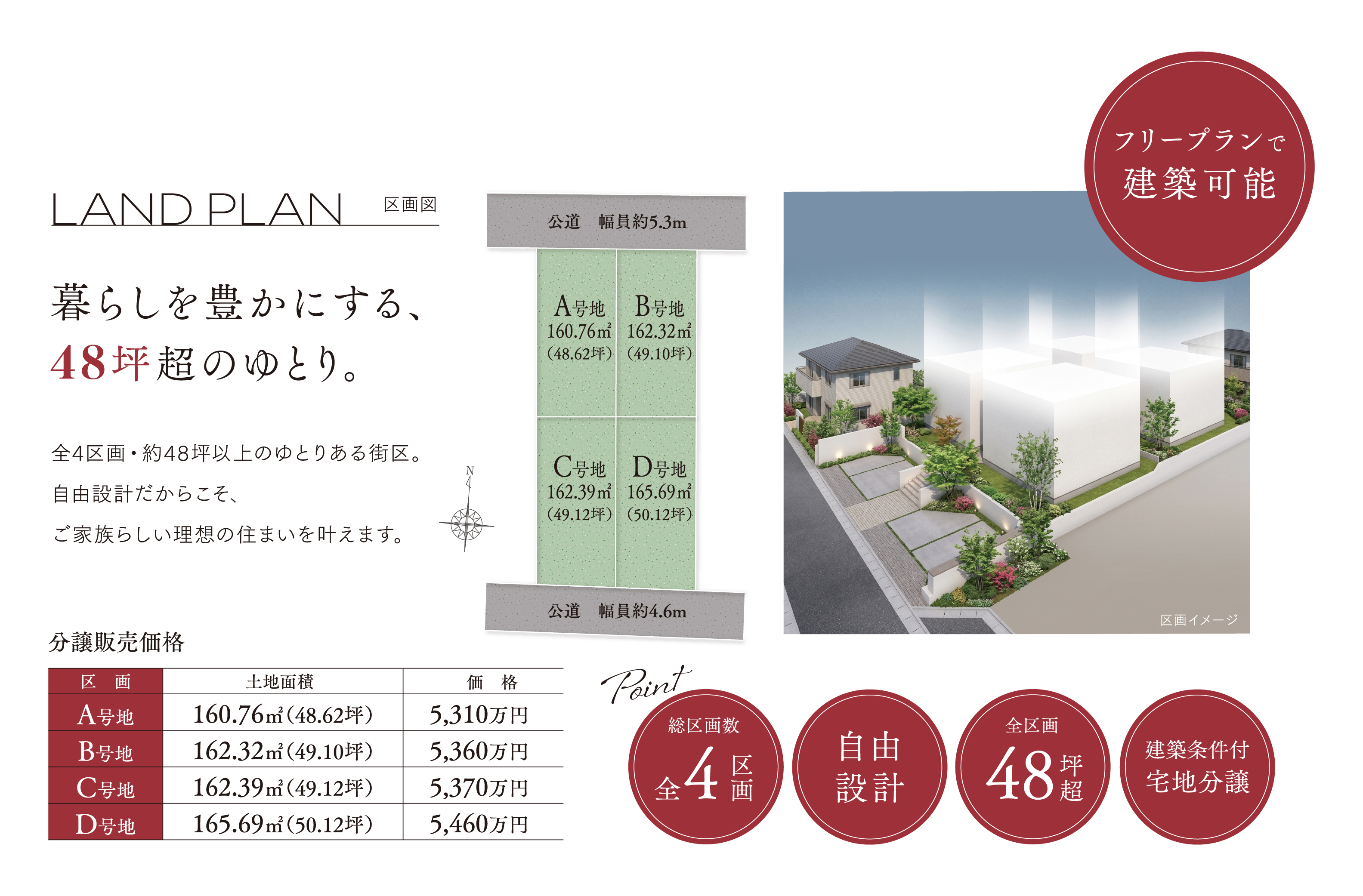 スマeタウン箕面3丁目 区画図